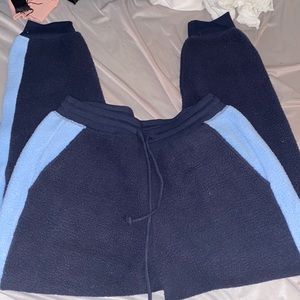 American Eagle sherpa jogger sweatpants